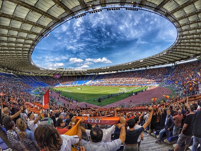 Francesco Totti spielte hier fast 20 Jahre seine Heimspiele mit AS Rom in der Serie A.